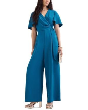 Phase Eight Julissa Wide Leg Jumpsuit - Blue
