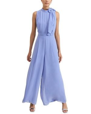 Phase Eight Lucie Wide Leg Jumpsuit - Blue
