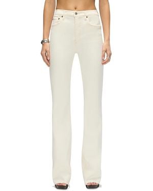 RE/DONE 70S Bootcut High Rise Straight Jeans - Natural
