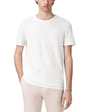 John Varvatos Mott Crewneck Tee - White