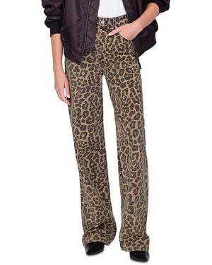 Anine Bing Hugh High Rise Jeans - Multicolor