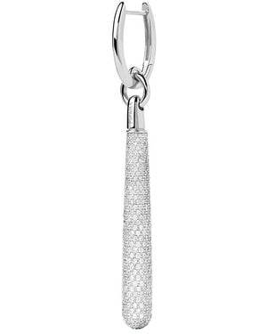 Pdpaola Pave Supreme Jupiter Single Hoop - White