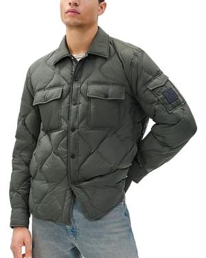Rag & Bone Dane Quilted Down Jacket - Gray