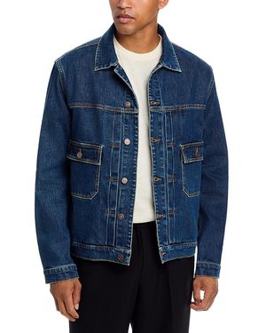 Paul Smith Denim Trucker Jacket - Blue