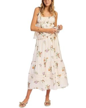 En Saison Tusla Tiered Maxi Skirt - Natural