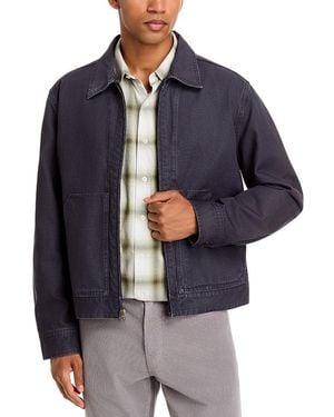 Madewell Saitex Canvas Cotton Work Jacket - Blue