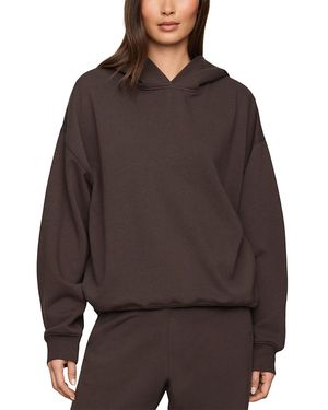 Z Supply First Quarter Cotton Blend Hoodie - Brown