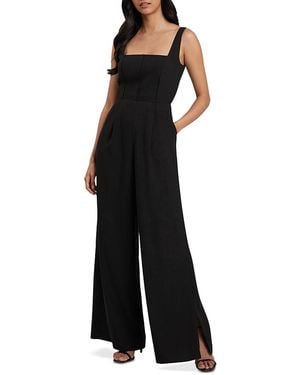 Ted Baker Inuj Wide Leg Jumpsuit - Black