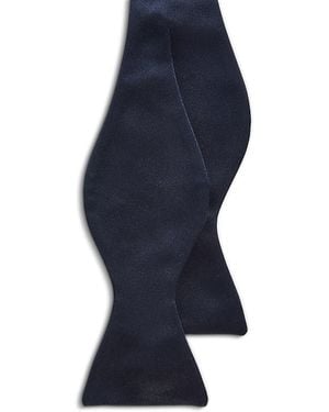 Ralph Lauren Silk Satin Bow Tie - Blue