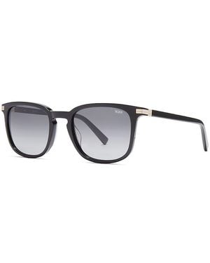 Tumi 005 Square Flex Hinge Sunglasses, 53Mm - Gray