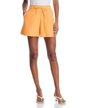 French Connection Rhodes Poplin Shorts - Orange