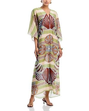 JUAN DE DIOS Andina Cotton Silk Tunic - Metallic
