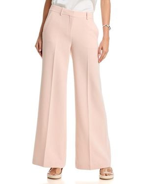 Theory Fluid Flare Pants - Pink