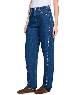 Sandro Barrel Jeans - Blue