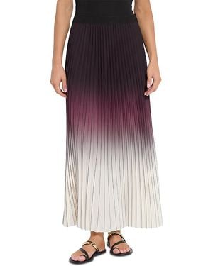 Lyssé Fortunata Packable Pleated Skirt - Purple