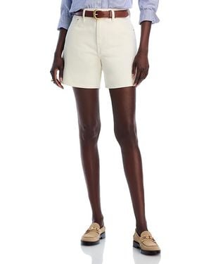 Levi's High Rise Baggy Shorts - White
