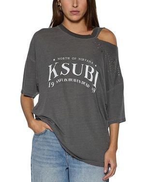 Ksubi Renaissance Oh G Short Sleeve Tee - Gray