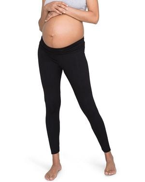 Hatch Collection The Ultra Soft Maternity Over The Bump Legging - Black