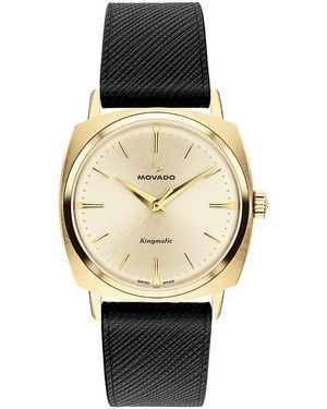 Movado Kingmatic Automatic Watch, 35Mm - Metallic
