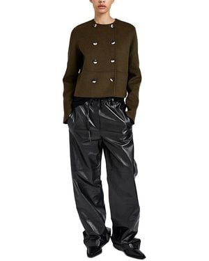 Proenza Schouler Courtney Double Breasted Jacket - Black
