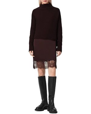 AllSaints Eloise 2-In-1 Dress - Red