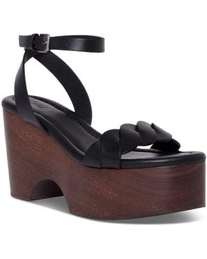 PAIGE Romy Platform Sandals - Black