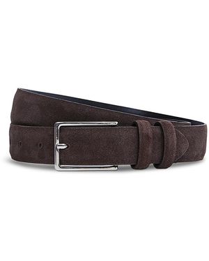 Reiss Dante Suede Dress Belt - White