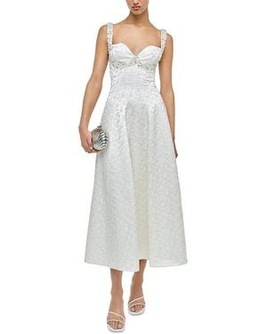 Jonathan Simkhai Charlotte Sleeveless Midi Dress - White