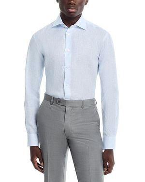 Maurizio Baldassari Linen Sport Shirt - Blue