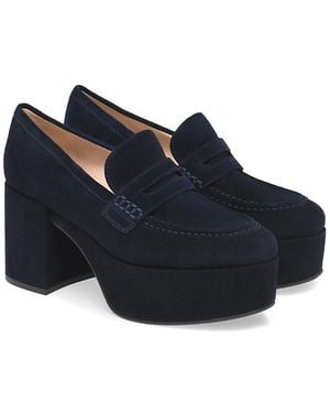 Gianvito Rossi Jenna Mocassin - Blue