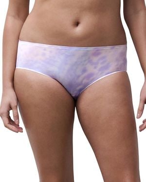Chantelle Seamless Print Bikini - Purple