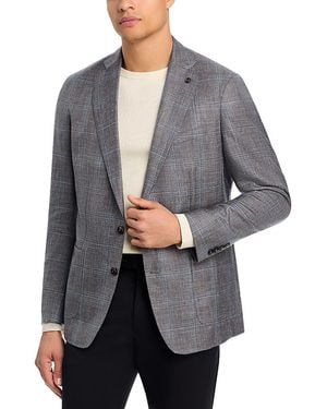 Peter Millar Crown Crafted Pearce Plaid Soft Jacket - Gray
