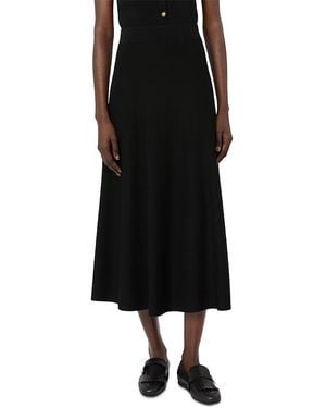Max Mara Mxmfuggito Flared Skirt - Black