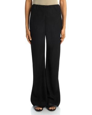 Wardrobe NYC Closet. Nyc Crepe Bias Cut Pants - Black