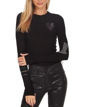 Lauren Moshi Mckinley Rays Of Love Top - Black