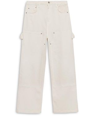 Jonathan Simkhai Xavier Denim Carpenter Pants - White
