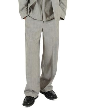 KROST Elliot Plaid Pants - Gray