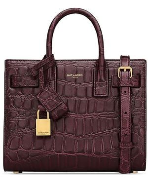 Saint Laurent Sac De Jour - Purple