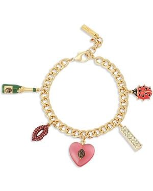 Kurt Geiger Signature Eagle Charm Bracelet - Metallic