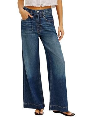 Rails Dover High Rise Wide Leg Jeans - Blue
