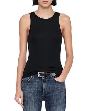AllSaints Teresa Racerback Tank Top - Black
