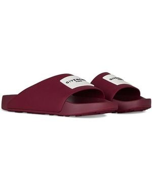 Givenchy Slide Sandals - Purple