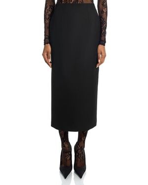 Wardrobe NYC Closet. Nyc Contour Midi Skirt - Black