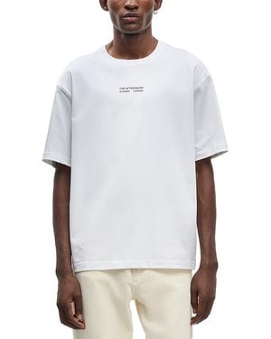 Samsøe & Samsøe Samse Samse Sauni Afterglow Logo Graphic T-Shirt - White