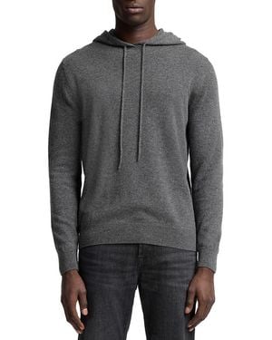 7 For All Mankind Cashmere Hoodie - Gray