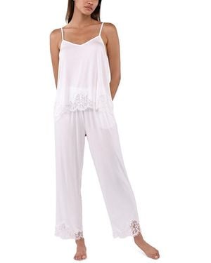 Flora Nikrooz Sarafina Cami & Pants Pajama Set - White