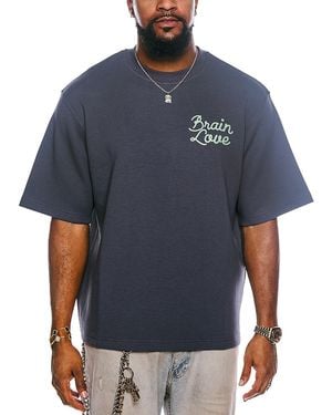 Brain Love Love And Dance T Shirt - Blue