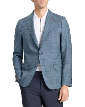 Ted Baker Winfred Plaid Jacket - Blue