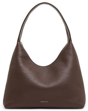 Mansur Gavriel Candy Medium Leather Hobo Bag - Brown