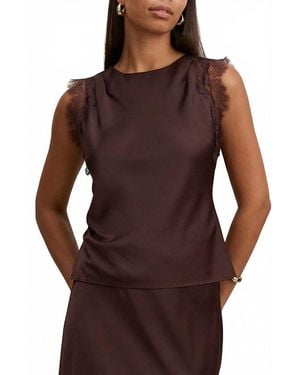 EVER NEW Enola Lace Top - Purple